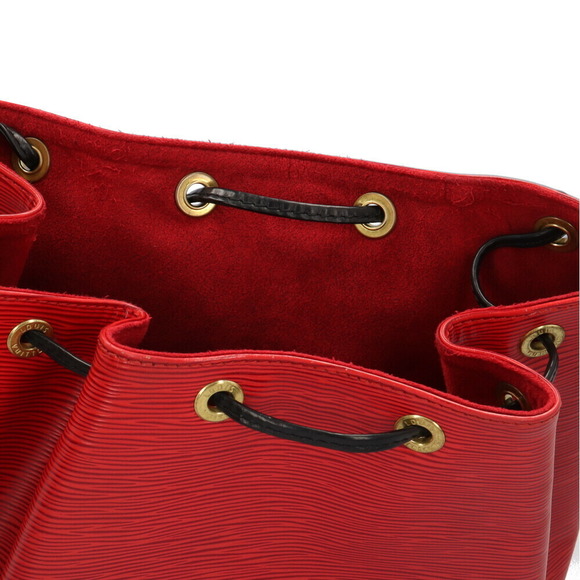 Louis Vuitton Petit Noe Epi Shoulder Bag Red - Picture 10 of 12